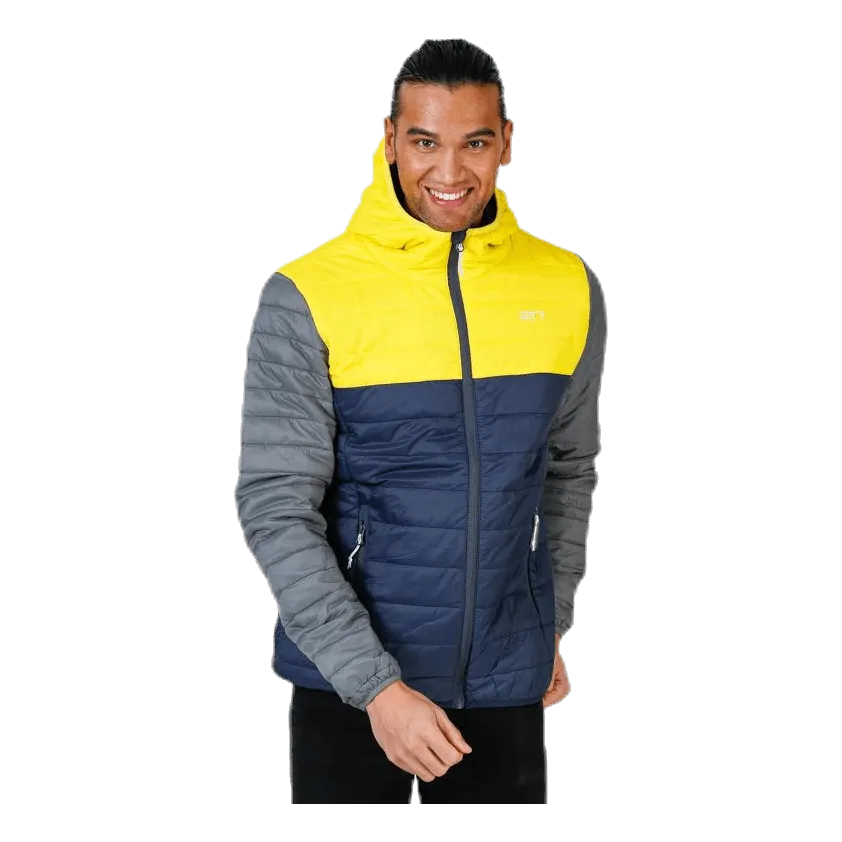 2117 Of Sweden Vallerås Jacket Blue/Grey/Yellow