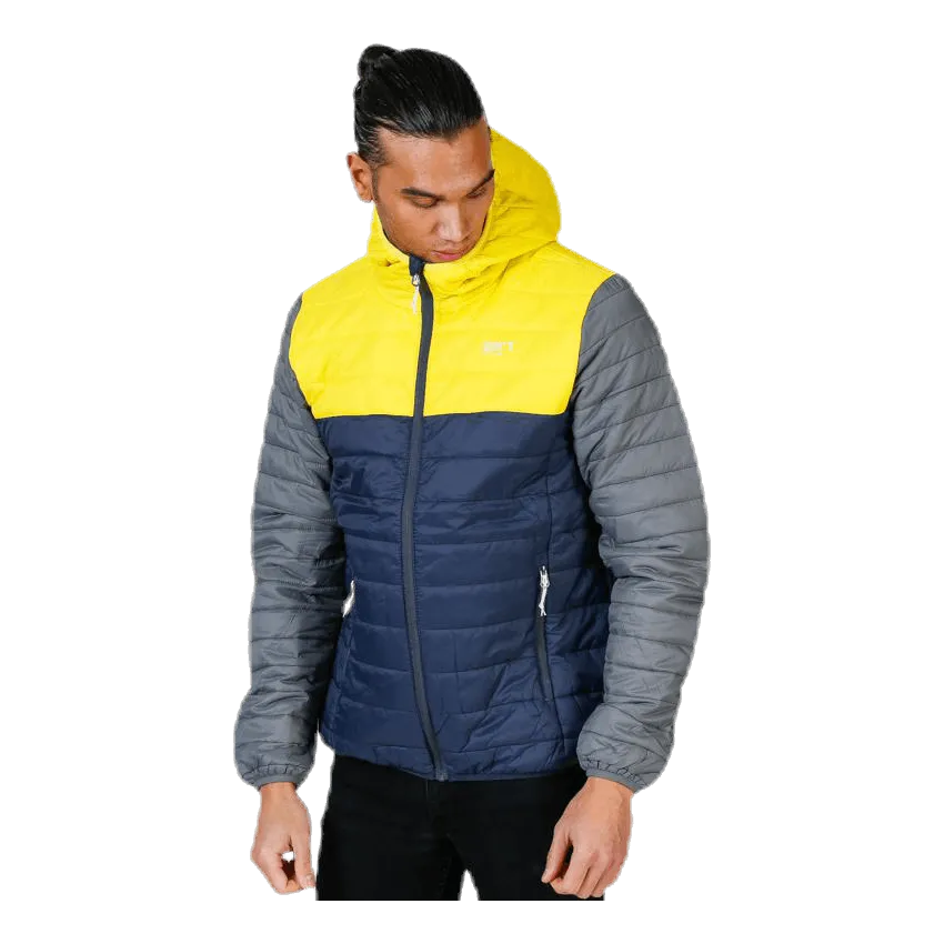 2117 Of Sweden Vallerås Jacket Blue/Grey/Yellow