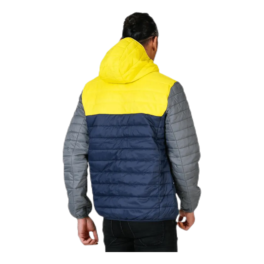 2117 Of Sweden Vallerås Jacket Blue/Grey/Yellow