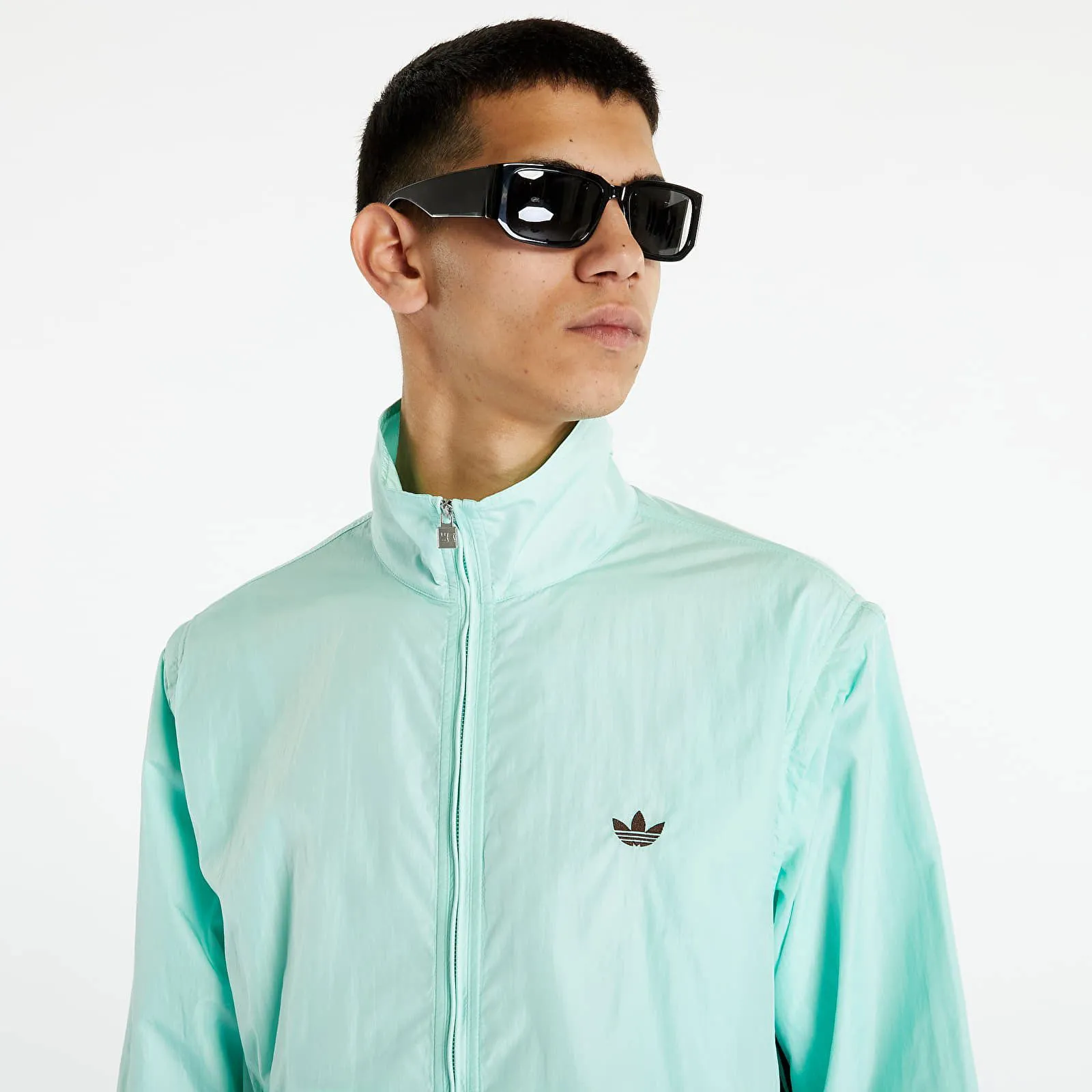 adidas Originals adidas x Wales Bonner Nylon Anorak Clear Mint