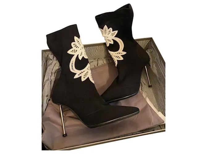 Alexander Mcqueen botas Negro 