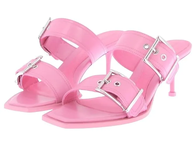 ALEXANDER MCQUEEN Sandalias T.EU 36 Cuero Rosa 