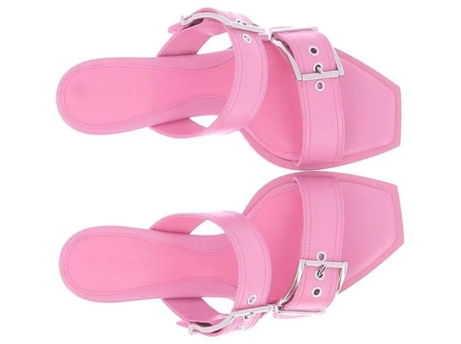 ALEXANDER MCQUEEN Sandalias T.EU 36 Cuero Rosa 