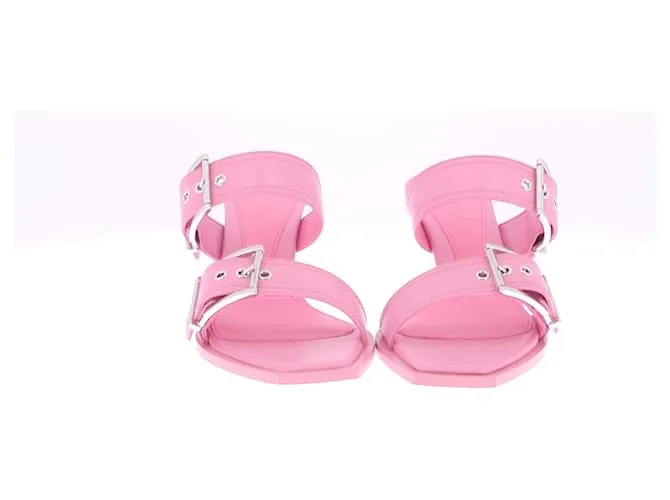 ALEXANDER MCQUEEN Sandalias T.EU 37.5 Cuero Rosa 