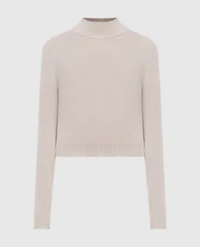 Allude Beige cashmere jumper