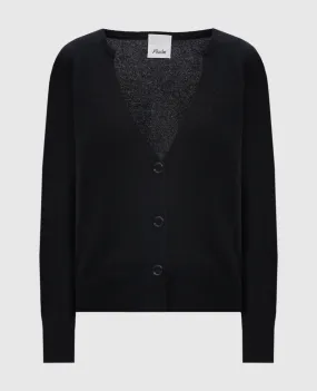 Allude Black cashmere cardigan