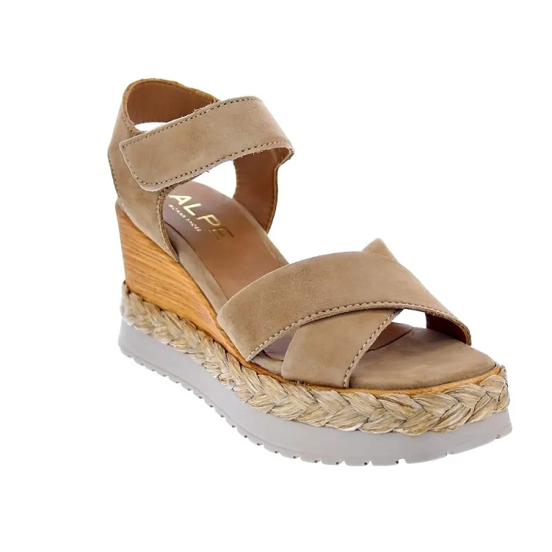 Alpe Sandalias Mujer 24171201 Marrón