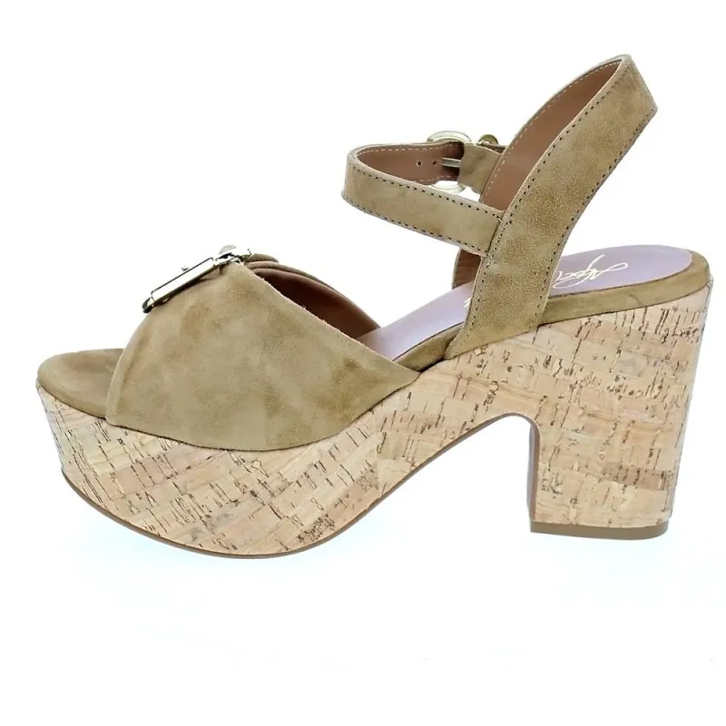 Alpe Sandalias Mujer 37621202 Marrón