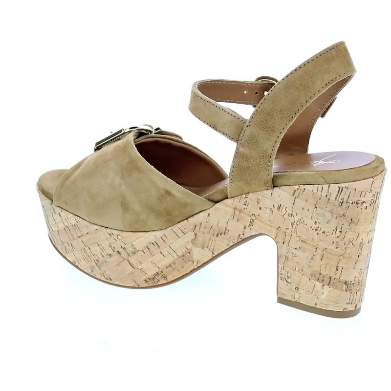 Alpe Sandalias Mujer 37621202 Marrón