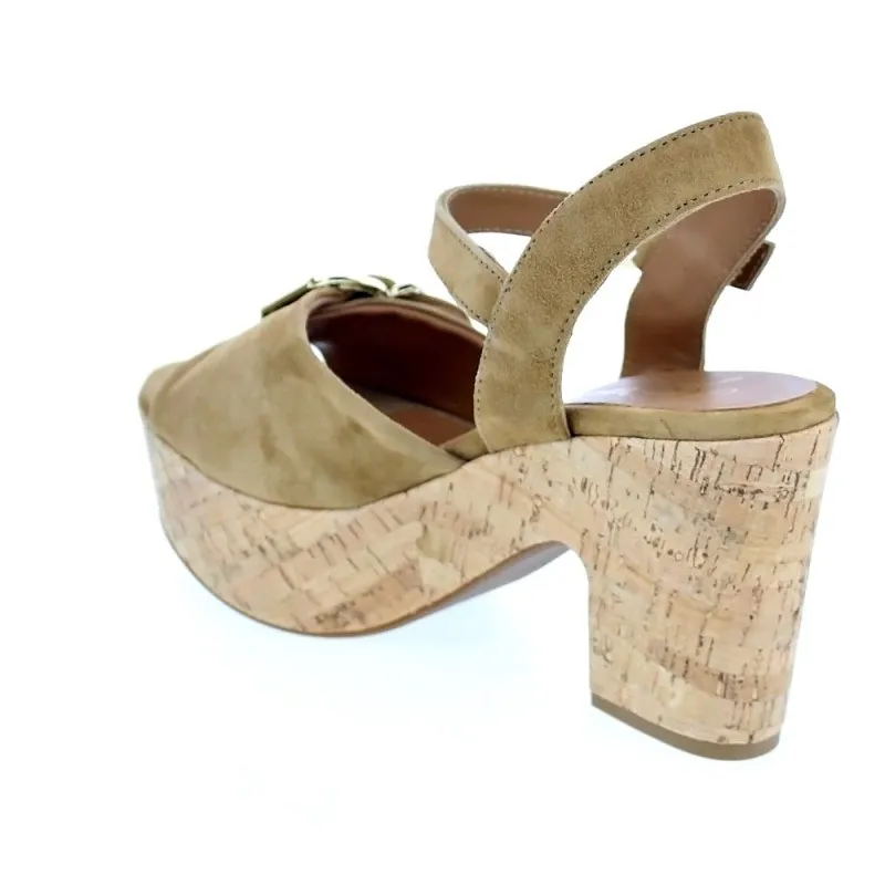 Alpe Sandalias Mujer 37621202 Marrón