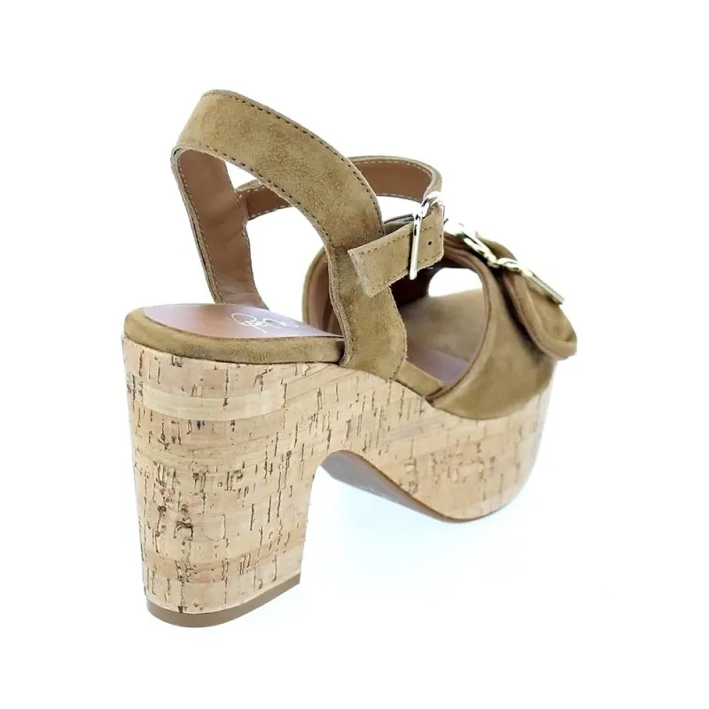 Alpe Sandalias Mujer 37621202 Marrón