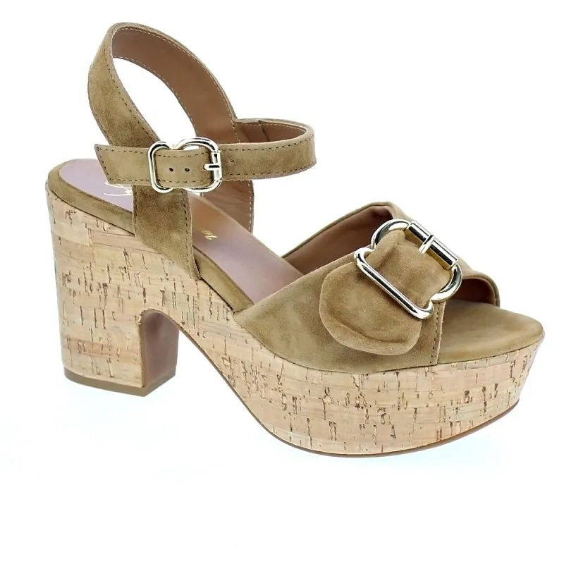 Alpe Sandalias Mujer 37621202 Marrón