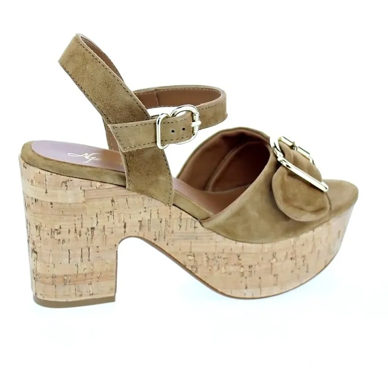 Alpe Sandalias Mujer 37621202 Marrón