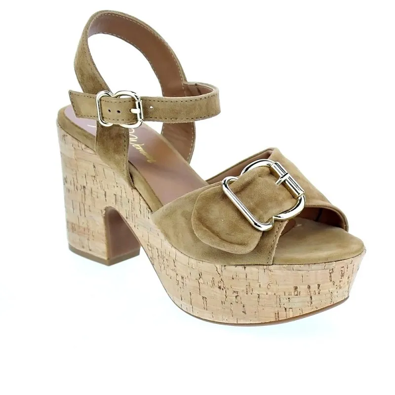 Alpe Sandalias Mujer 37621202 Marrón