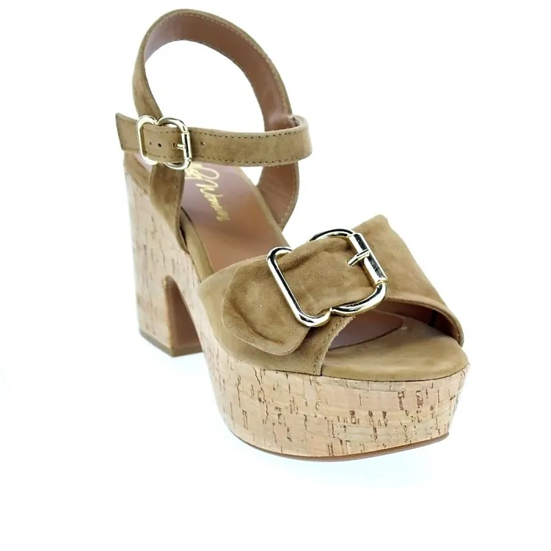 Alpe Sandalias Mujer 37621202 Marrón