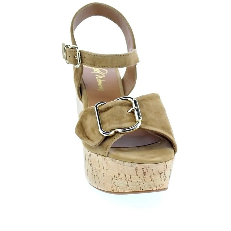 Alpe Sandalias Mujer 37621202 Marrón