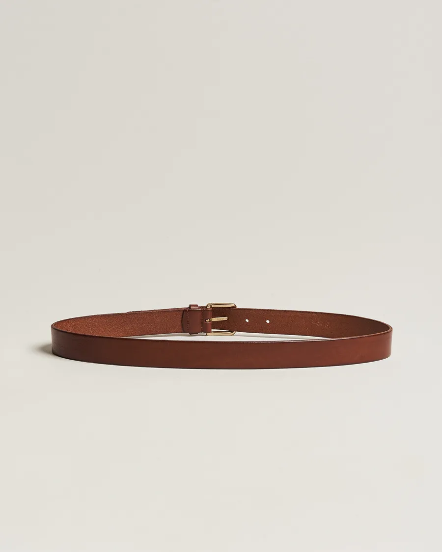 Anderson's Leather Belt 3 cm Cognac