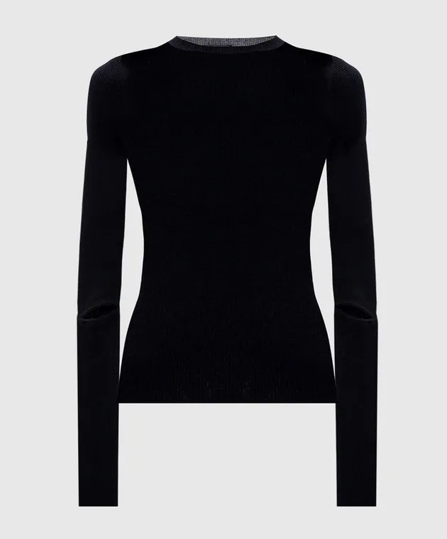 Ann Demeulemeester Black Olenka wool jumper