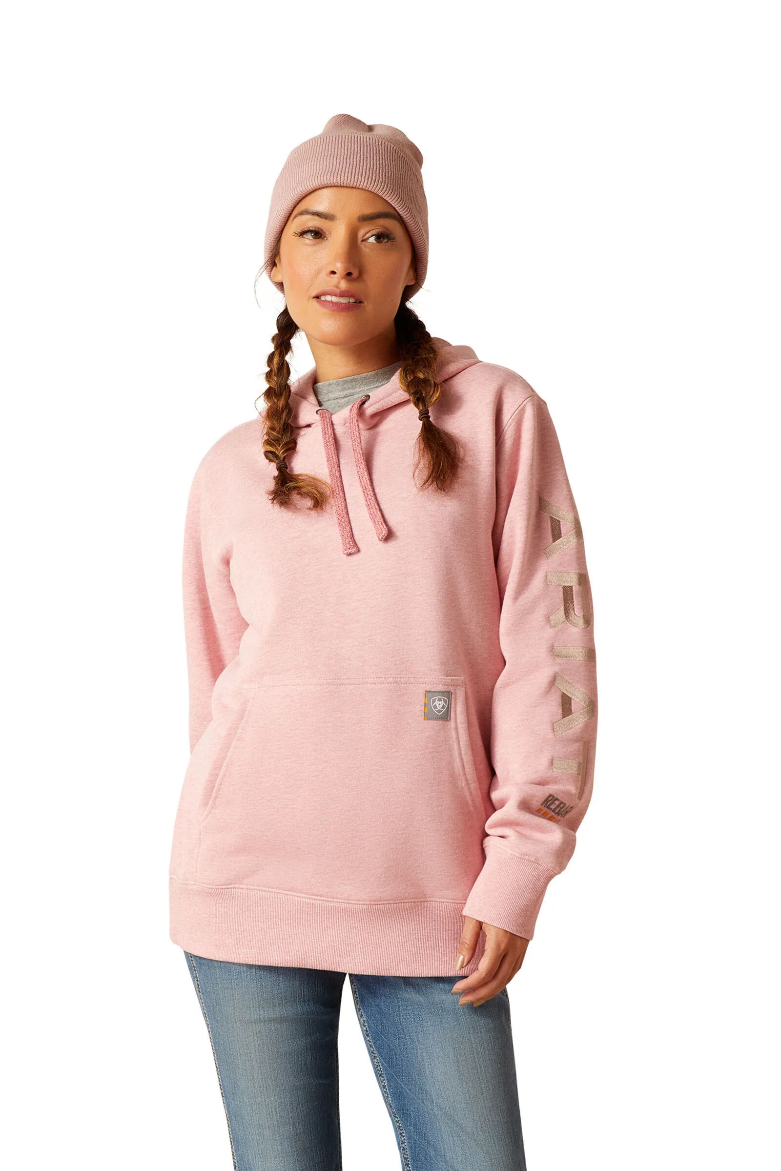 Ariat Sudadera con Capucha Gráfica para Mujer Rebar