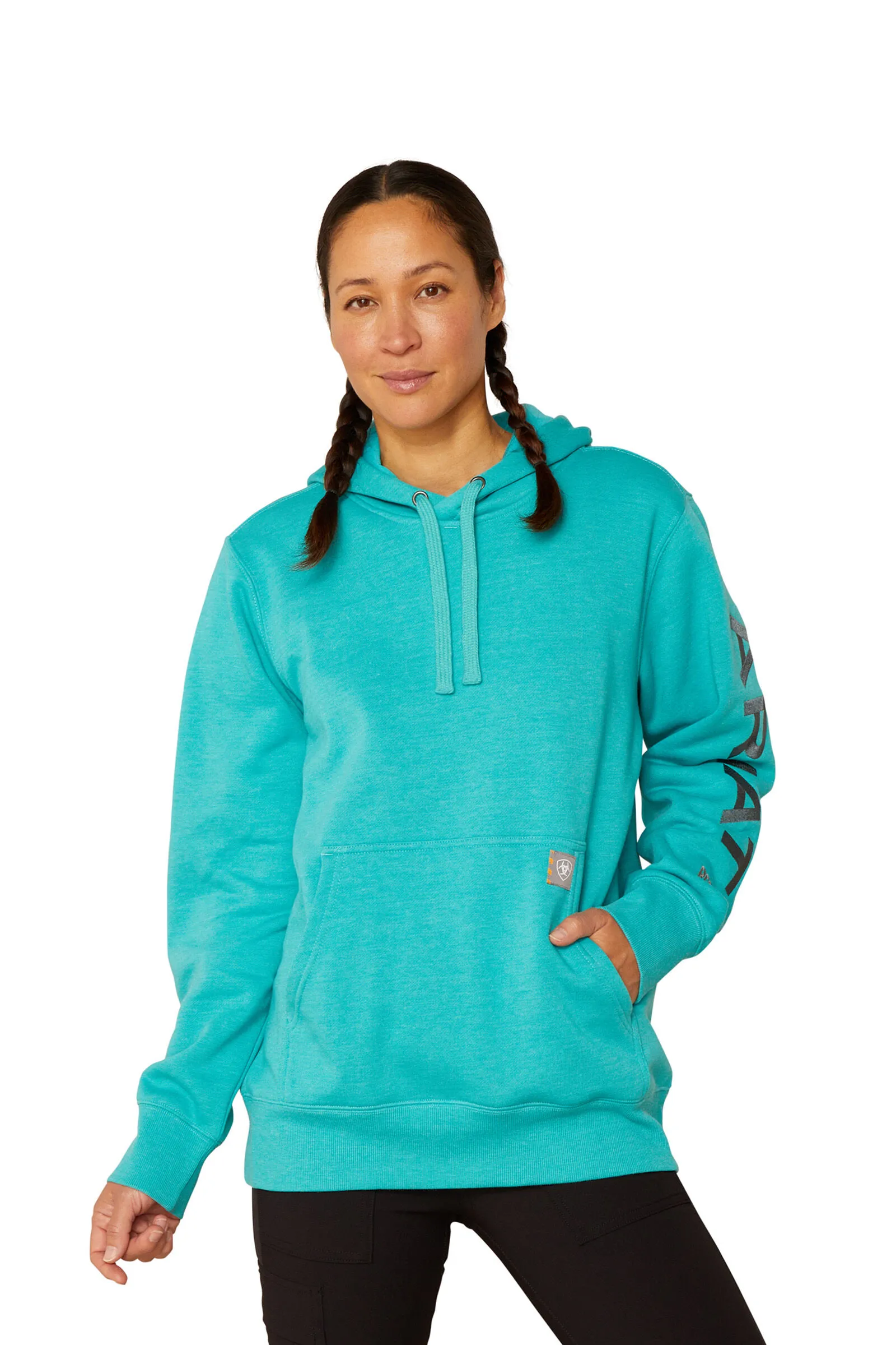 Ariat Sudadera con Capucha Gráfica para Mujer Rebar