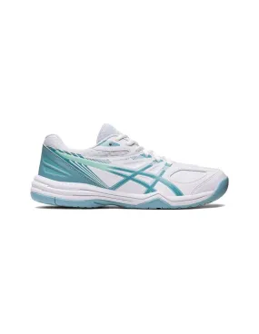 Asics Court Slide Blanco Azul Mujer