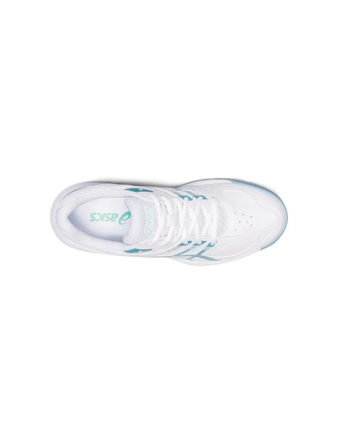 Asics Court Slide Blanco Azul Mujer