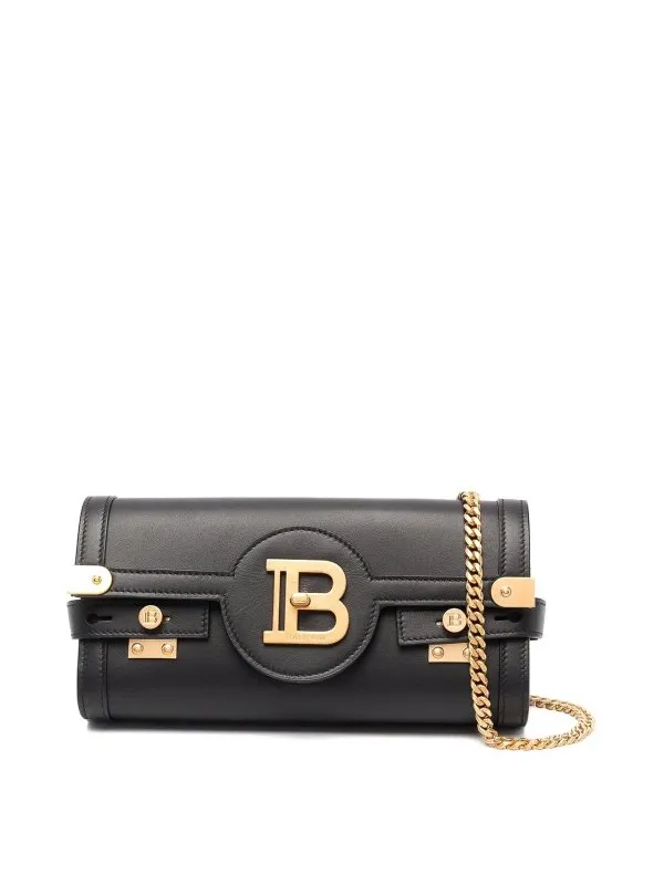 Balmain Bolso Clutch - Negro