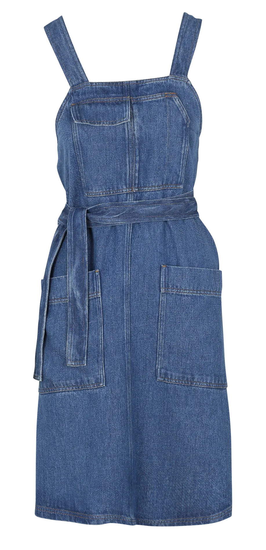 BELLA MANO - Vestido corto vaquero en azul