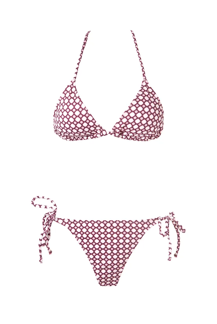 Bikini Cortina Microfibra Corbatero