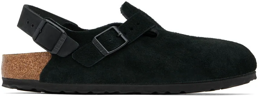 Birkenstock Black Narrow Tokio II Slip-On Loafers