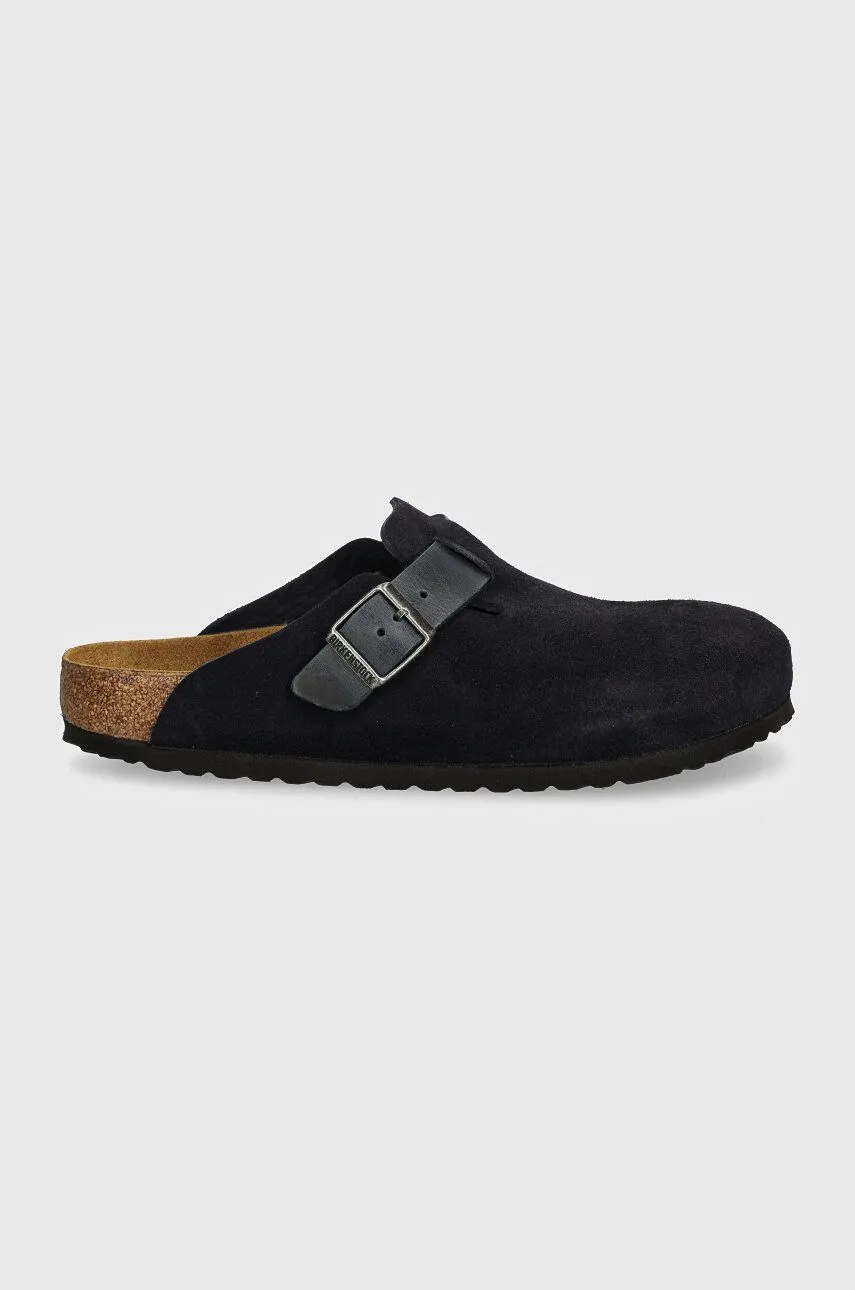 Birkenstock Boston Suede Slippers