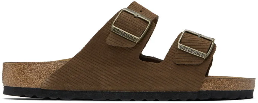 Birkenstock Brown Regular Arizona Sandals