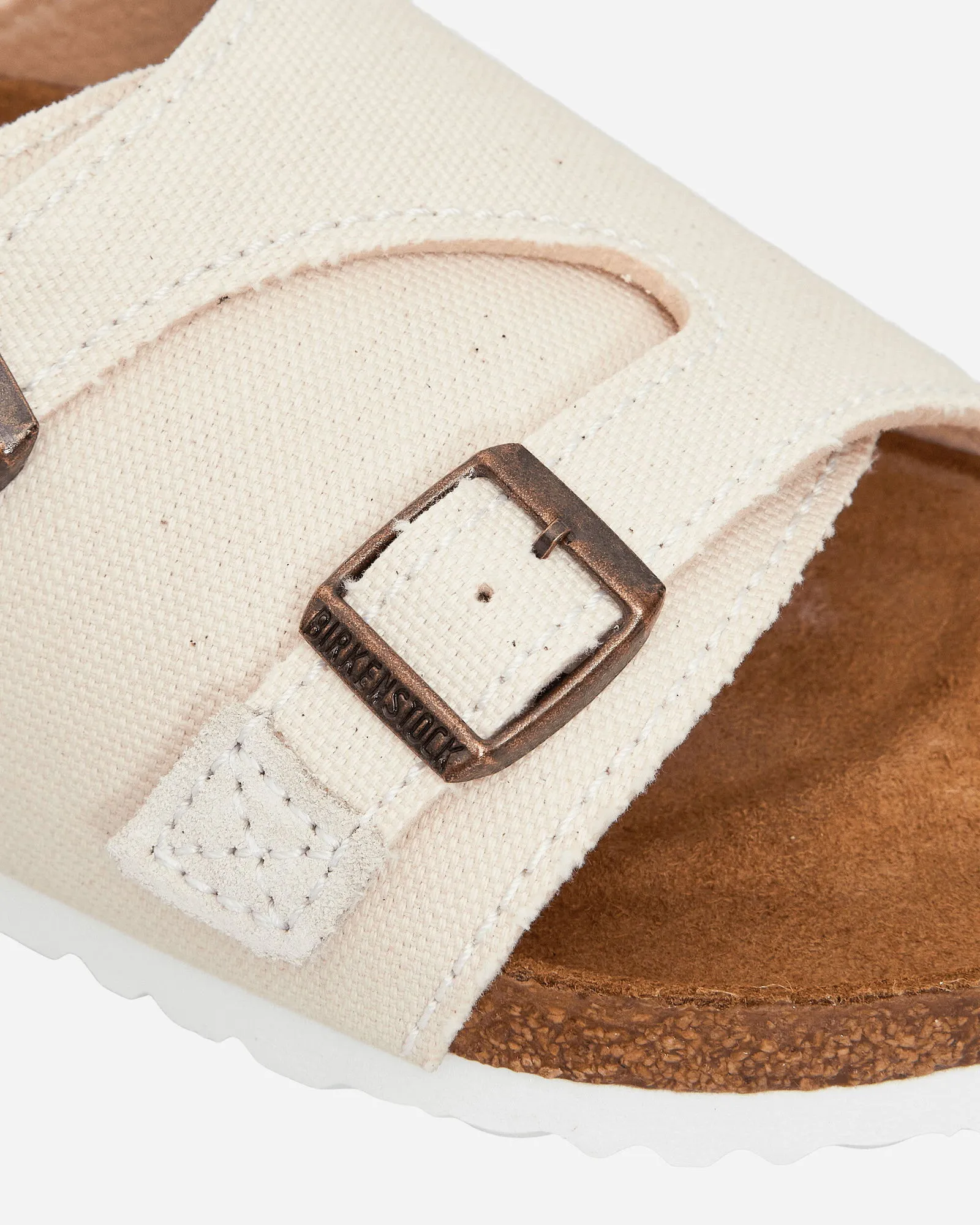 Birkenstock Zürich Suede Canvas Sandals