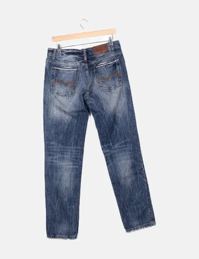 Bizzbee Jeans denim desgastados