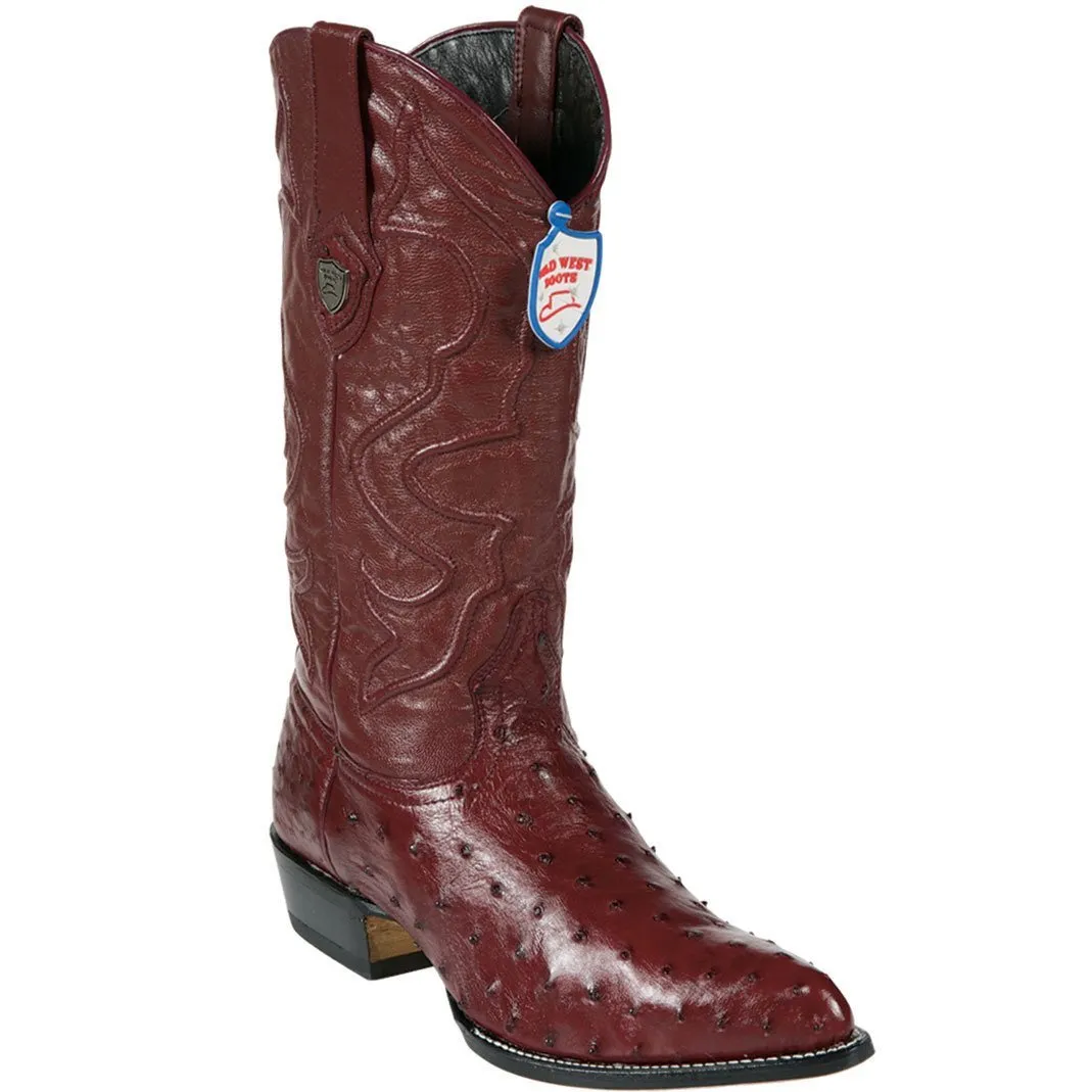 Botas de Avestruz Original Horma Puntal WW-2990306