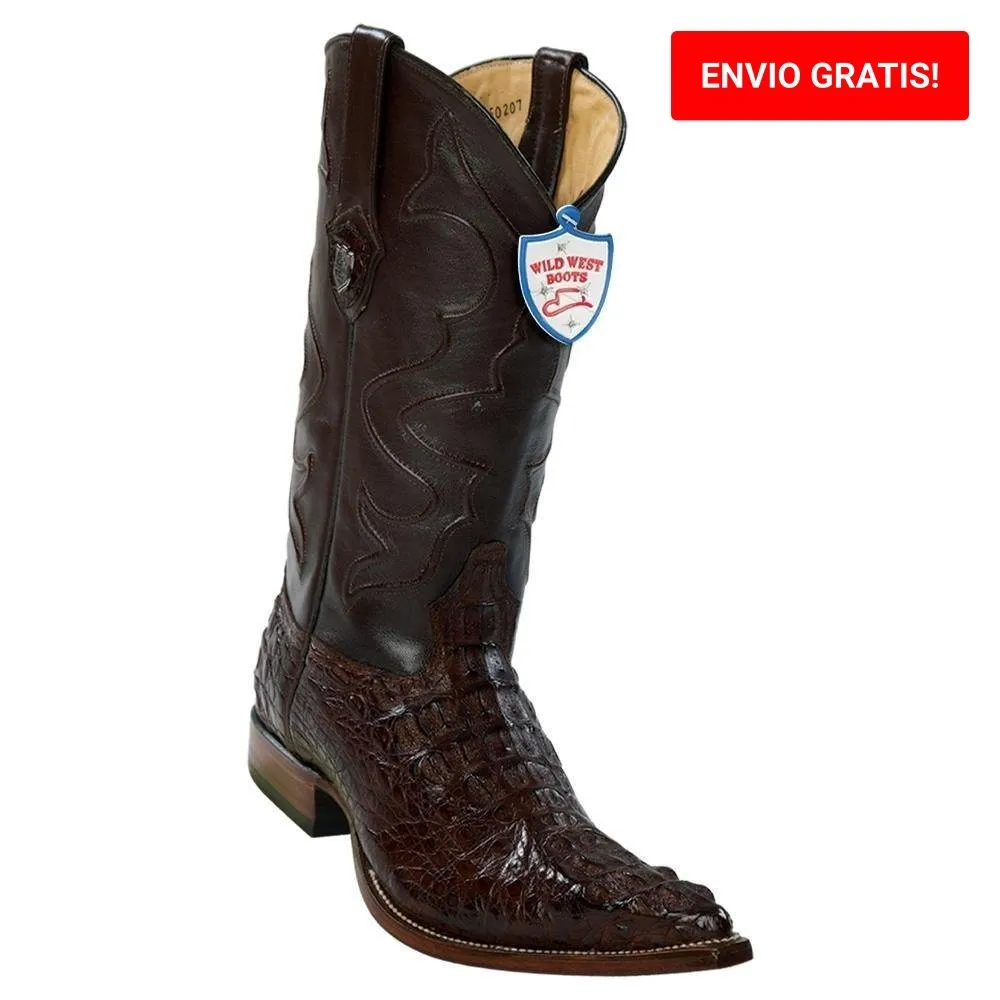 Botas de Cocodrilo Caiman Lomo Punta 3X Aladino WW-2950207