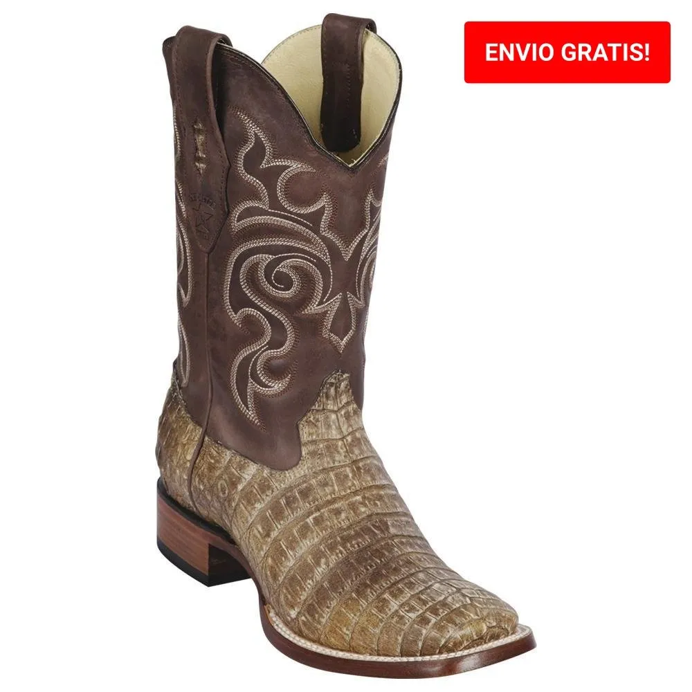 Botas de Cocodrilo Caiman Panza Horma Amplia LAB-8228239