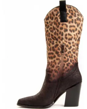 Botas MONTEVITA  de Mujer LEPARD  BLACK