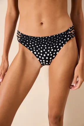 Braga de bikini estampada