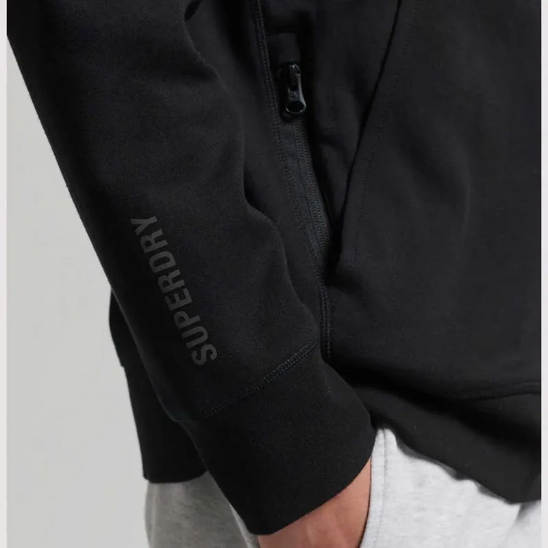 Buzo Abierto Para Hombre Code Tech Zip Hood Superdry