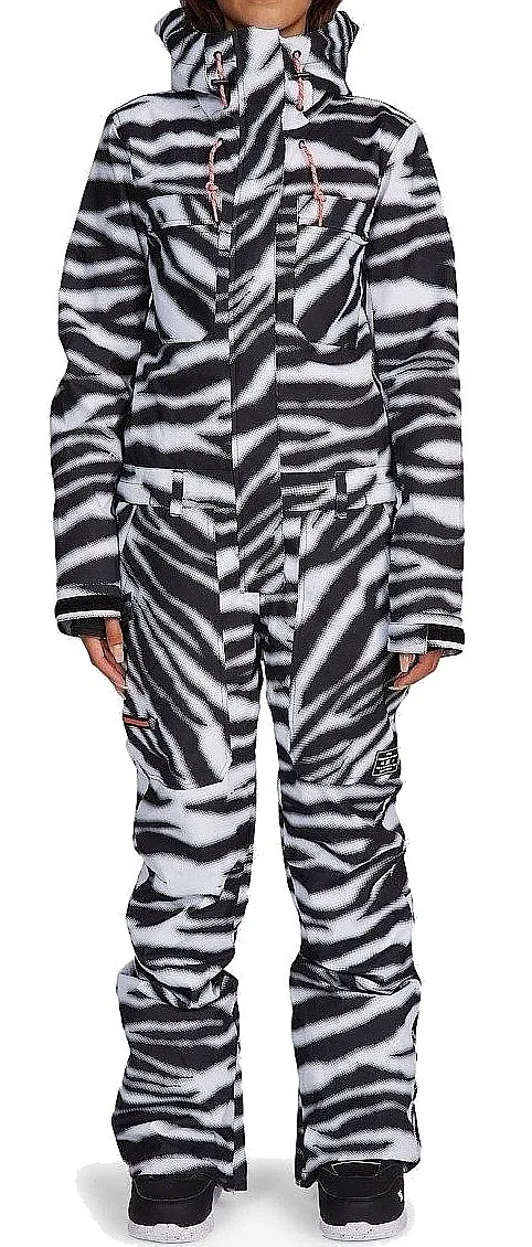 buzo DC Vanguard Jumpsuit - XWWK/Zebra White - women´s