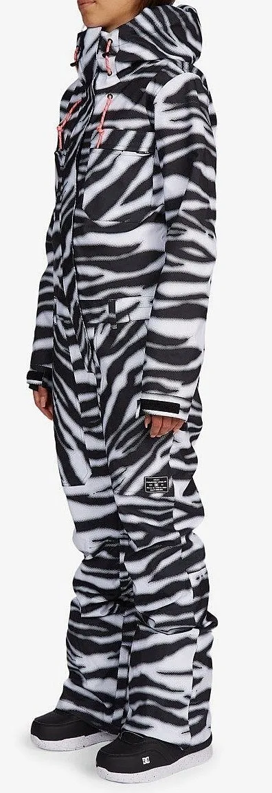 buzo DC Vanguard Jumpsuit - XWWK/Zebra White - women´s