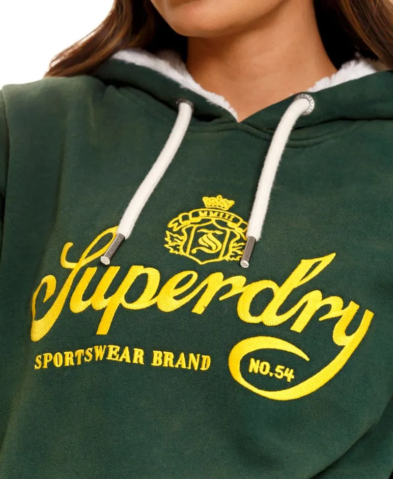 Buzo Hoodie Cerrado Para Mujer Vintage Pride & Craft Hood Superdry 52394