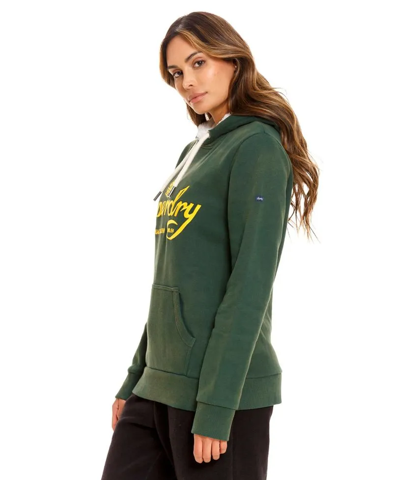 Buzo Hoodie Cerrado Para Mujer Vintage Pride & Craft Hood Superdry 52394