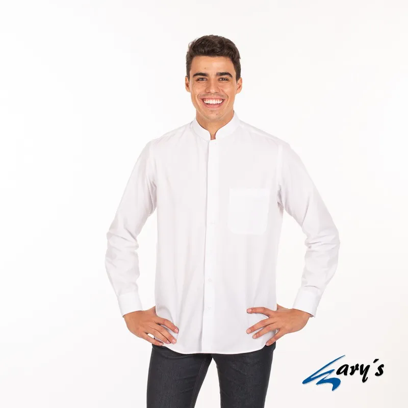 Camisa cuello Mao GARYS "Red Line"  2960