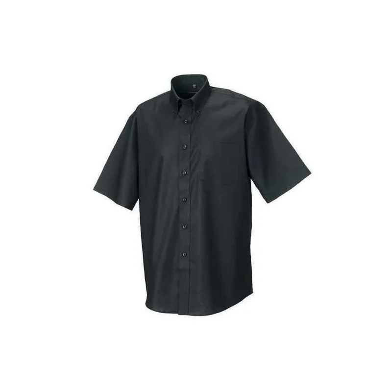 Camisa Manga Corta Oxford Hombre de Russell