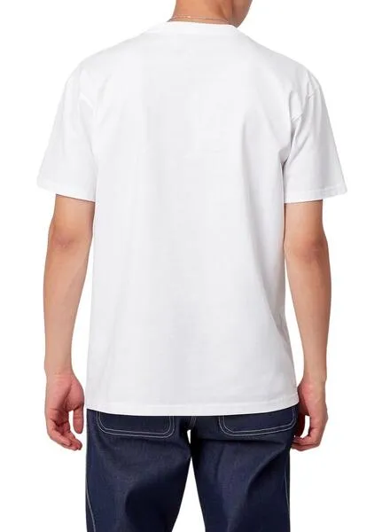 Camiseta Carhartt Chase Blanco para Hombre