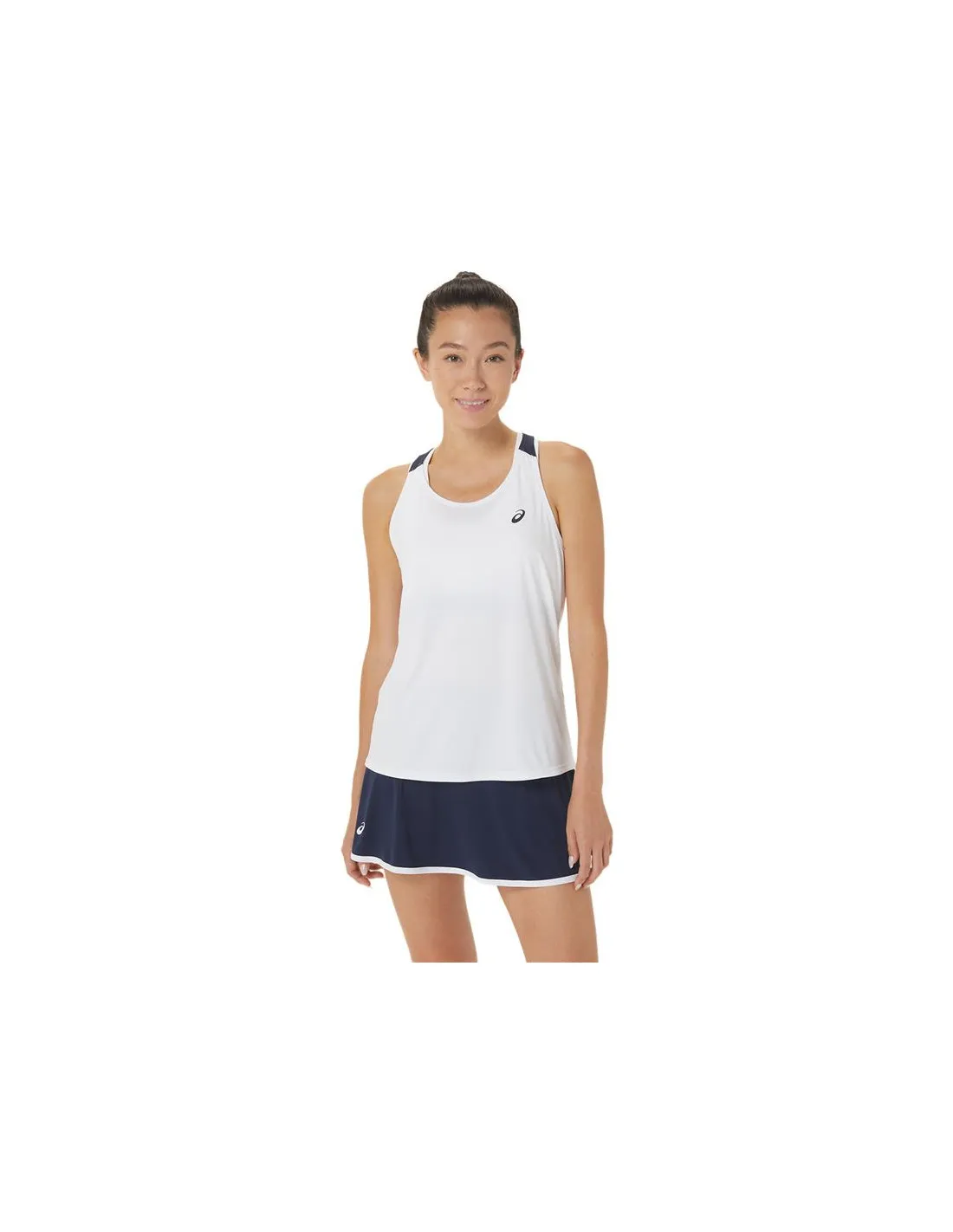 Camiseta de Tenis ASICS Court Mujer Blanco