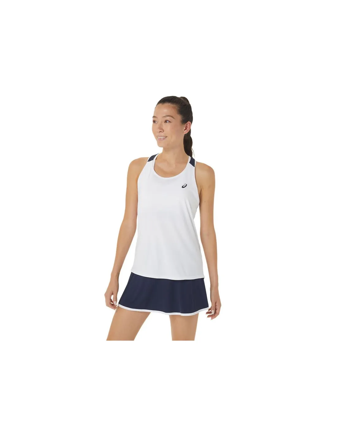 Camiseta de Tenis ASICS Court Mujer Blanco