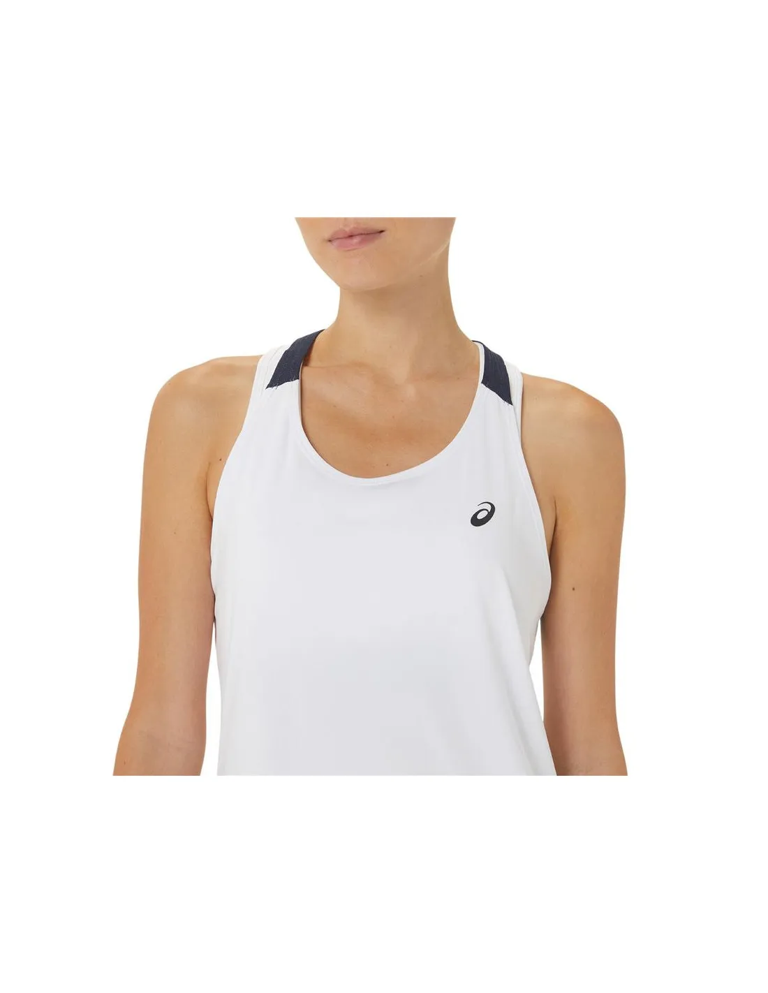 Camiseta de Tenis ASICS Court Mujer Blanco